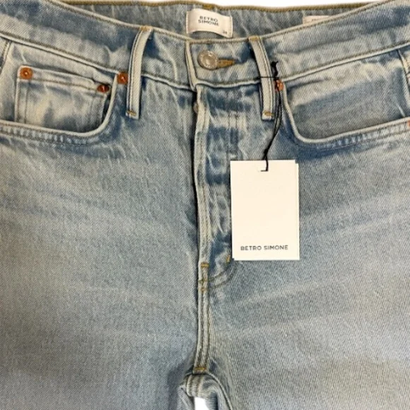 BETRO SIMONE Lindsay Straight Leg Jean | NWT | Size 25 - Picture 5 of 11
